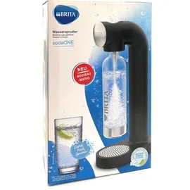 Brita SodaONE black + PET-Flasche + Zylinder