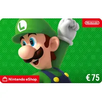 Nintendo eShop Card Guthabenkarte 75€ Multiplattform