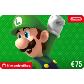 Nintendo eShop Card Guthabenkarte 75€ Multiplattform