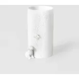 räder Porzellangeschichten Vase Hund sitzend