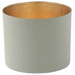 Chennai Windlicht L cool grey/gold