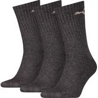 Puma Sportsocken Regular Crew Socken 3er Pack Grau 47-49