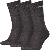 Puma Sportsocken Regular Crew Socken 3er Pack Grau 47-49