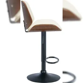 CLP Barhocker Nova Kunstleder walnuss/creme