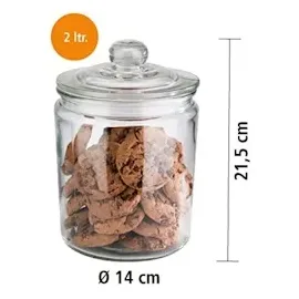 APS CLASSIC 21,5 cm hoch transparent 2,0 l, 1 St.