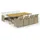 vidaXL Garten-Essgruppe 9-tlg. Beige