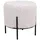 House Nordic Pouf Alford Polyester 36 x 37 x 36 cm Weiß