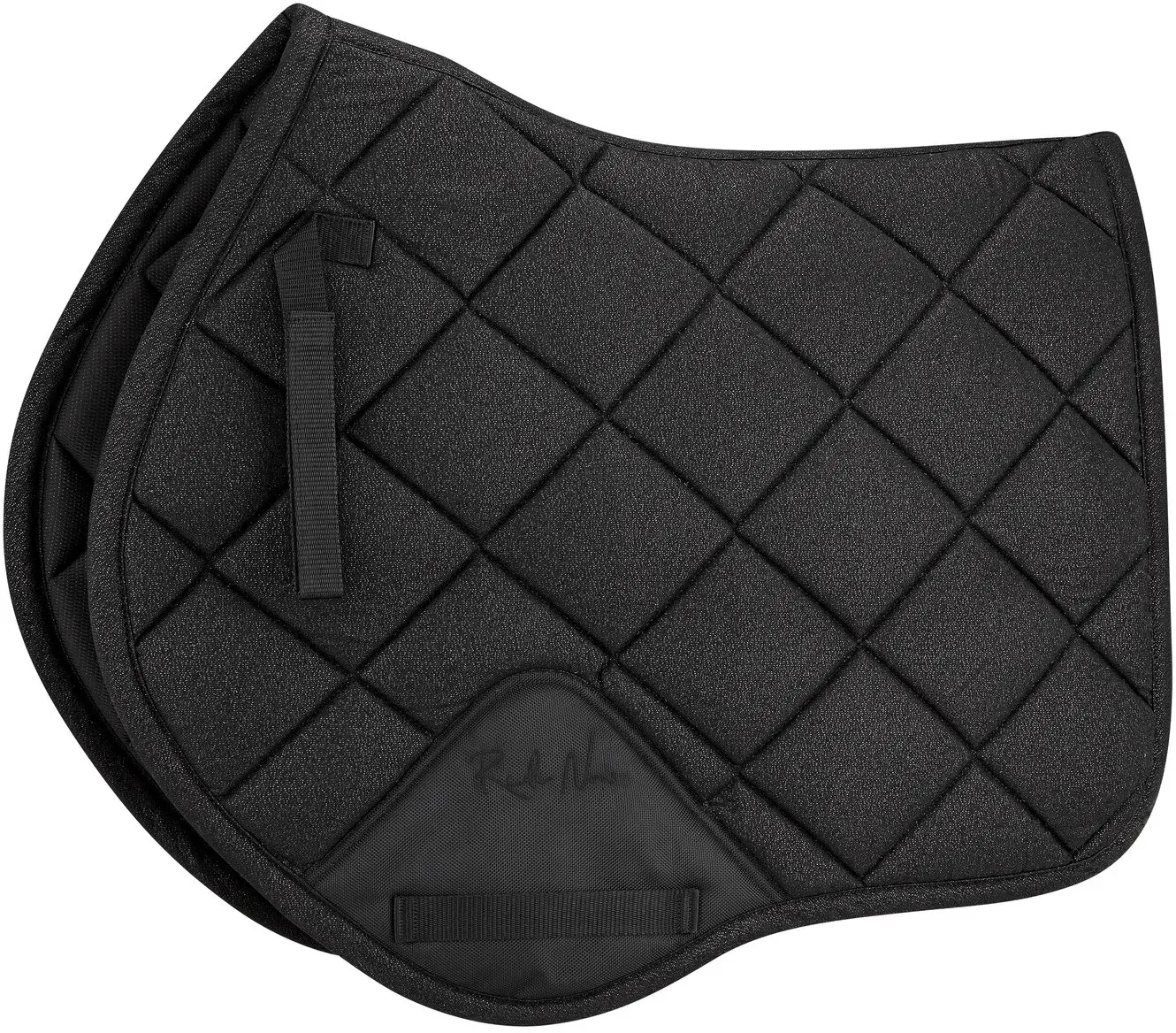 RIDE now Schabracke mit Glitzer black Pony/Dressur