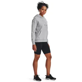 Under Armour Essential Fleece Hoodie Damen 011 mod gray light heather/white L