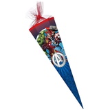 NESTLER Schultüte Avengers 85cm 6-eckig, Tüll Posa