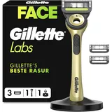 Gillette Labs Rasierer + 3 Klingen