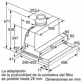 Bosch DFS067A51 Flachschirmhaube 60 cm