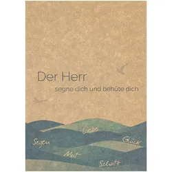 Home Fashion®, Grußkarte "Segen", Grußkarte mit Umschlag zum Beschreiben, 1 Stück pro Pack