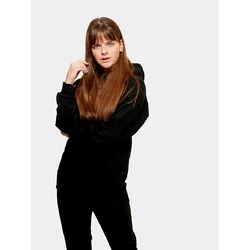 Oversized Hoodie - Schwarz - TeeShoppen