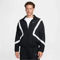 Nike Icon gewebte Basketballjacke Herren - schwarz