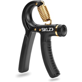 Sklz Trainer Grip Krafttrainer, Handtrainer Griffstärker, Krafttrainingsgerät, Verstellbarer Widerstand, Schwarz, Einheitsgröße