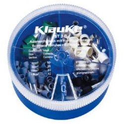 Klauke ST2B - Streudose Aderendhülsen, isoliert, 4 - 16 mm2