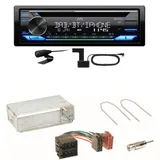 JVC KD-DB922BT Bluetooth DAB USB CD Einbauset für Citroen Berlingo bis 2007