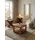 KADIMA DESIGN Nako Beige Akazie 60 x 60 x 45 cm