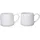 Mikasa Becher 0,38 l Weiß 2 St.