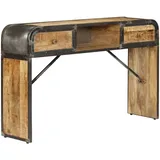 vidaXL Sideboard 120x30x75 cm Massivholz Mango
