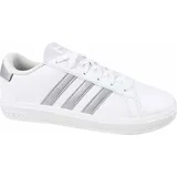 adidas Grand Court Lifestyle Tennis Lace-Up Kids Cloud White / Matte Silver / Matte Silver 36 2/3