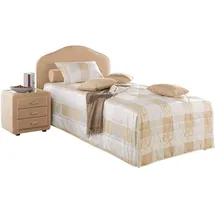 MAINTAL Polsterbett 179 x 212 cm Beige