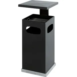 kaiserkraft Abfalleimer 80 l Grau