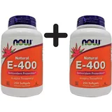 NOW Foods Vitamin E-400, D-alpha-Tocopheryl 250 Weichkapseln)