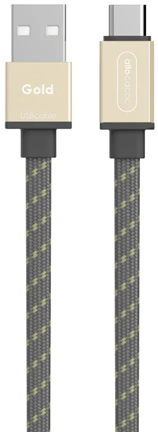 ALLOCACOC USB-Kabel USB-C Gold
