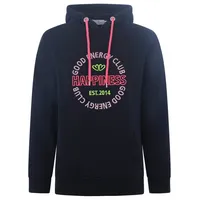 Zwilling Zwillingsherz Sweatshirt, mit neonfarbenem Aufstick und Schriftzug am