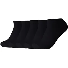 CAMANO 10er Pack Sneakersocken Schwarz 39-42