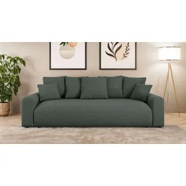 Home Affaire Big-Sofa Polyester 3-Sitzer Dunkelgrün