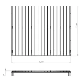 EXIT TOYS Sandkasten Aksent XL (52.05.02.05)