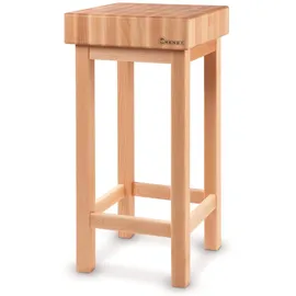 HENDI Hölzerner Hackklotz aus Buchenholz 50x40x85 mm - Hendi 505694