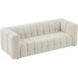 Pascal Morabito Sofa 3-Sitzer - Bouclé-Stoff - Elfenbeinfarben - lerici von Pascal Morabito