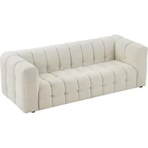 Pascal Morabito Sofa 3-Sitzer - Bouclé-Stoff - Elfenbeinfarben - lerici von Pascal Morabito