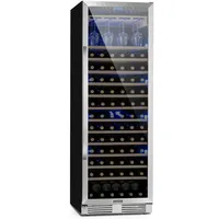 Klarstein Vinovilla Grande 165 Built-in Uno Weinkühlschrank 425l 165Fl.