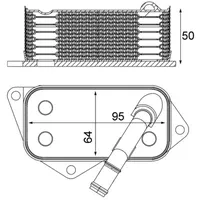 mahle Ölkühler, Motoröl