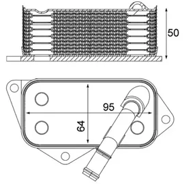 mahle Ölkühler, Motoröl