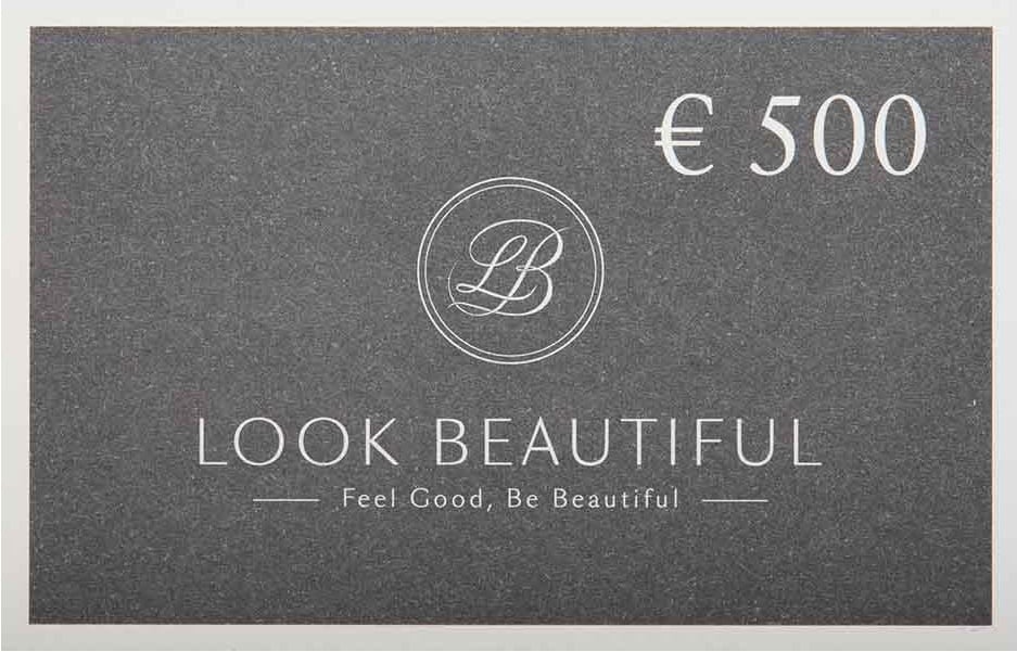 Look Beautiful Products Gift voucher worth €500 (1 pc)