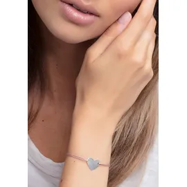 Thomas Sabo Little Secret Herz Armband beige/silber  LS026-173-19-L20v Größe 14 cm