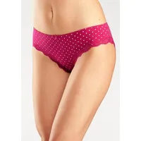 LASCANA Slip Damen rot-gestreift, uni, gepunktet Gr.32/34