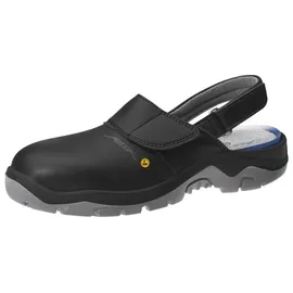 Abeba Sicherheitsclog Herren Schwarz 42