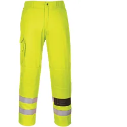 Warnschutz Bundhose "E046" Combat gelb - S - gelb