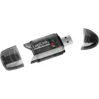 Logilink USB 2.0 Stick for SD/MMC - Kartenleser - 8-in-1 (MMC, SD, RS-MMC, MMCmobile, SDHC)