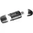 Logilink USB 2.0 Stick for SD/MMC - Kartenleser - 8-in-1 (MMC, SD, RS-MMC, MMCmobile, SDHC)