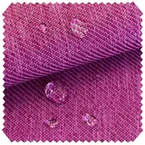 novely® Stoff OXFORD 350D Outdoor-Stoff Leinen-Look Mélange Polsterstoff, Wasserabweisend, Outdoor, Meterware, 1lfm rosa