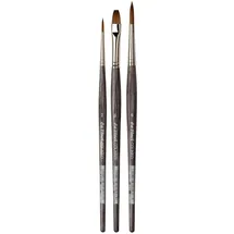 da Vinci COLINEO Gouache-Malpinsel Set 3 St. 2/6/8