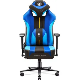 Diablo Chairs X-Player 2.0 Normal Size Gaming Chair schwarz/blau